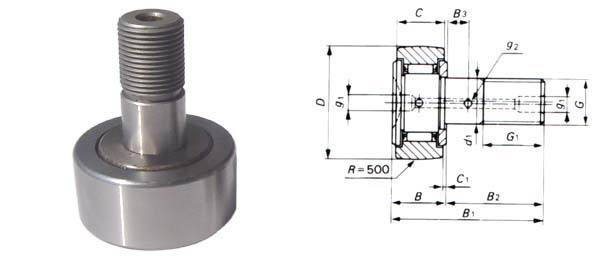 35mm Cam Follower Needle Roller:vxb:Ball Bearing